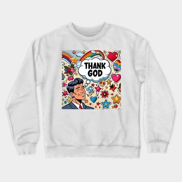 Thank God T-Shirts 🙌 Crewneck Sweatshirt by ThinkGod.